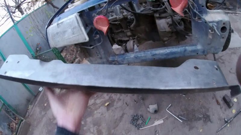 Зачистите место установки