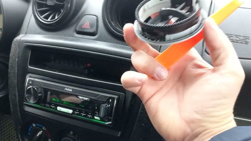 Шаги по вытаскиванию сопла на Ладе Гранте