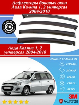 Почему стоит выбрать накладные дефлекторы Samurai для Lada Kalina Cross?