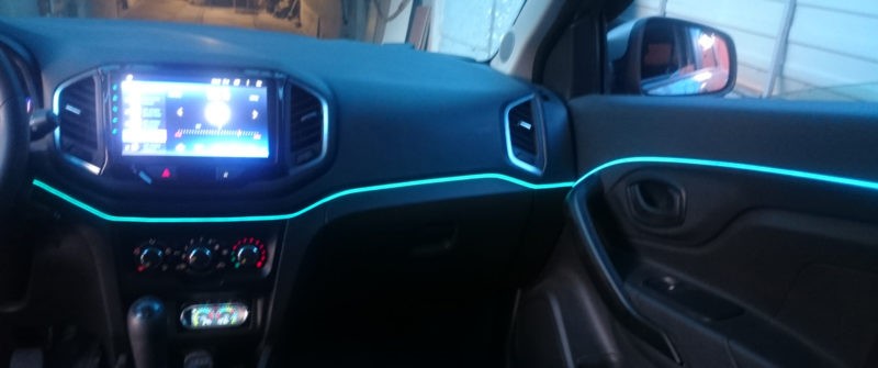 Подключение и установка подсветки пола ног на Lada Vesta и XRAY