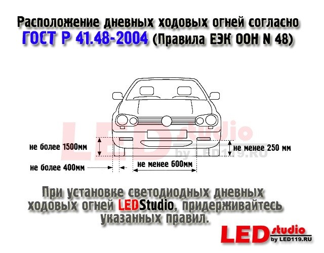 Преимущества установки ДХО в поворотники Лада Приора