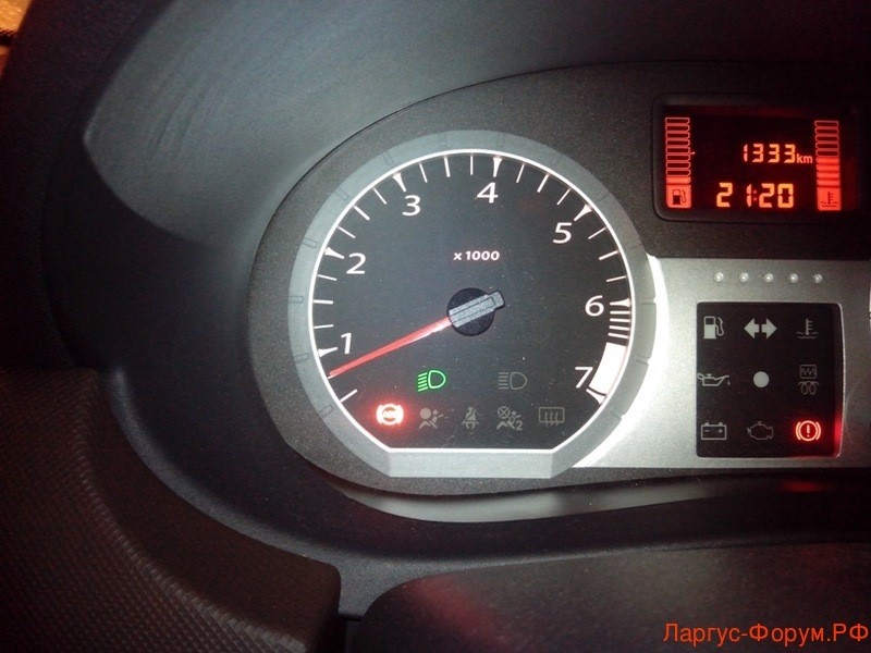 Что может указывать на проблемы с датчиком ABS LADA LARGUS?