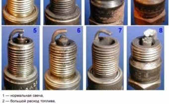 Почему стали черные свечи зажигания ВАЗ-2106 и как исправить проблему